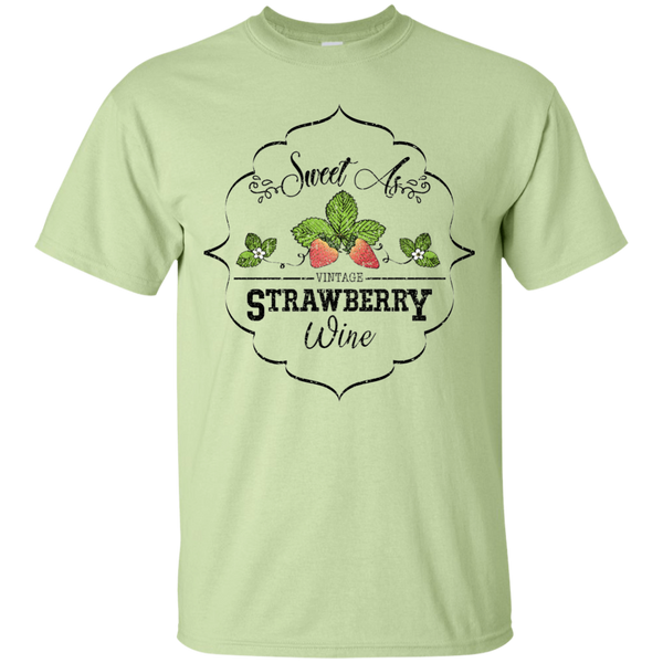 Sweet As Strawberry Wine Tee Green