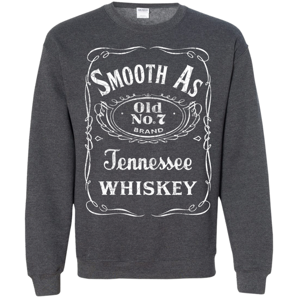 Smooth as Tennessee Whiskey Crewneck Sweatshirt Dark Grey