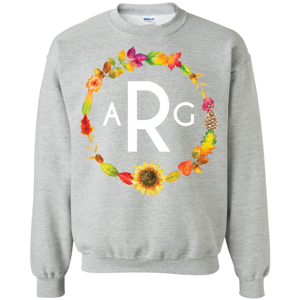 Personalized Fall Wreath Monogram Crewneck Sweatshirt – Angela Ramsey