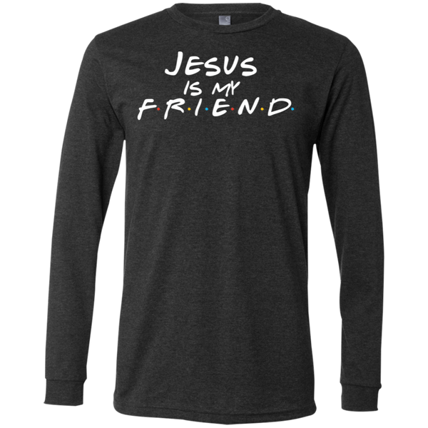 Jesus is my Friend Soft Unisex Long Sleeve Tee
