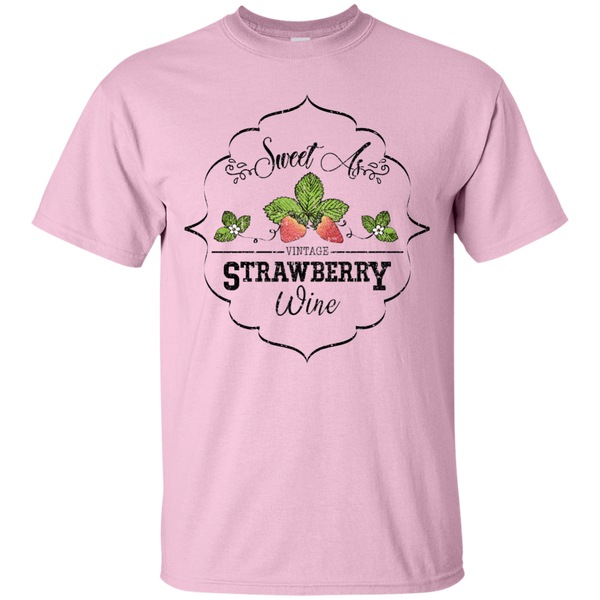 Sweet As Strawberry Wine Tee Soft Pink