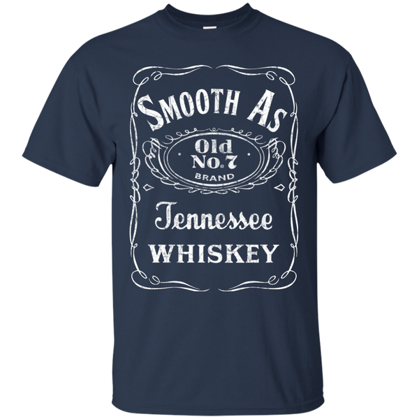 Smooth As Tennessee Whiskey Tee Shirt Navy